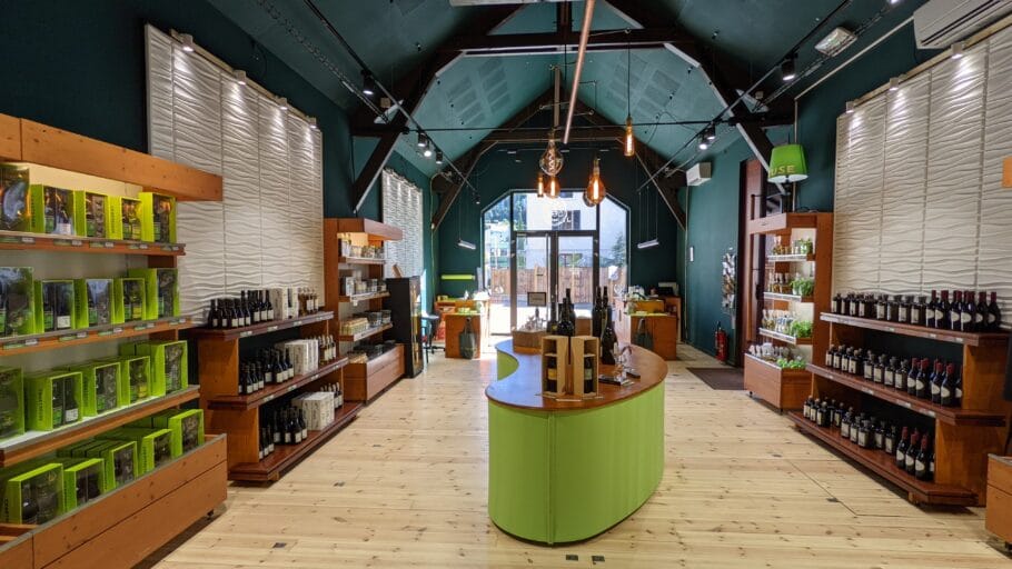 Boutique éphémère pendant les travaux